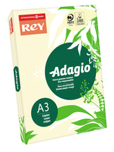 Rey Adagio Paper A3 80gsm Ivory Cream (Ream 500) RYADA080X449